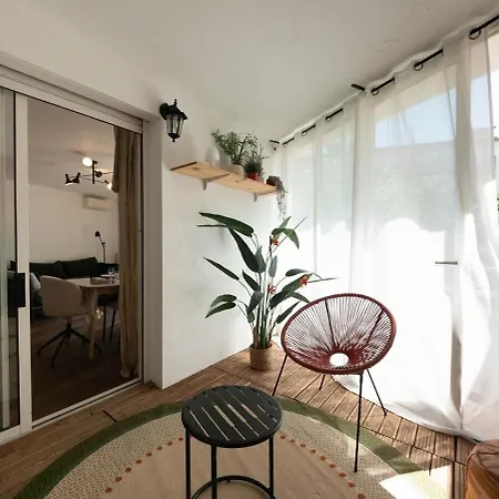 Ferienwohnung L'Elegant - Terrasse Et Climatisation Montpellier Exterior foto